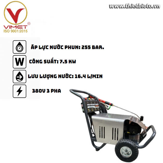 Máy rửa xe cao áp LUTIAN 20M36-7.5T4